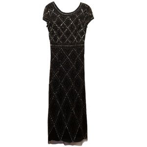 Sequence evening gown